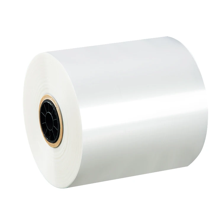 Eco-friendy pof shrink film in Plastic for food electronic Transparent heat roll on Automatic packaging