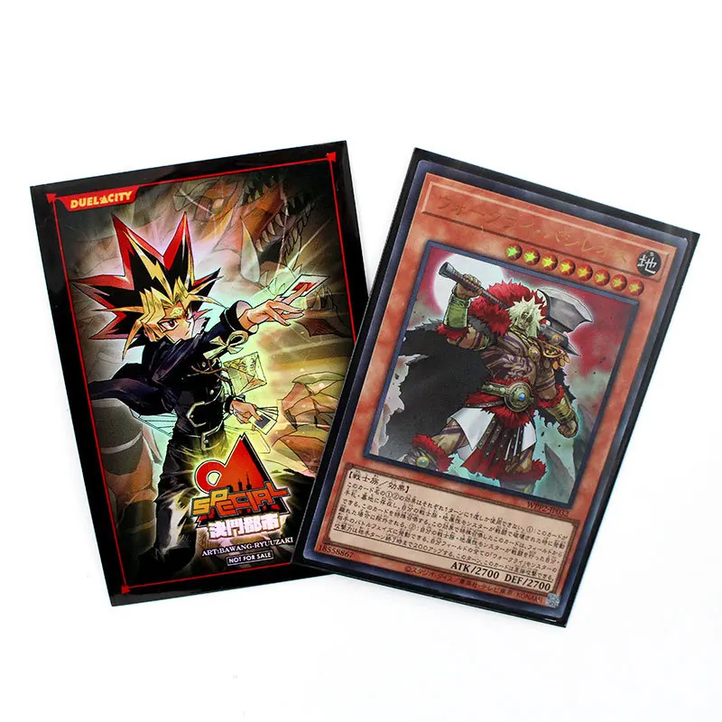 Custom Colorful Printed Personalized Design PP Plastic Card Inner Sleeves Personalized Art Card Sleeves Anime Games Industry