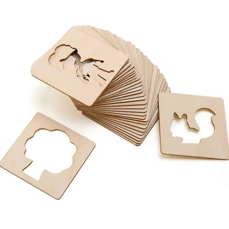 Деревянные трафареты для рисования