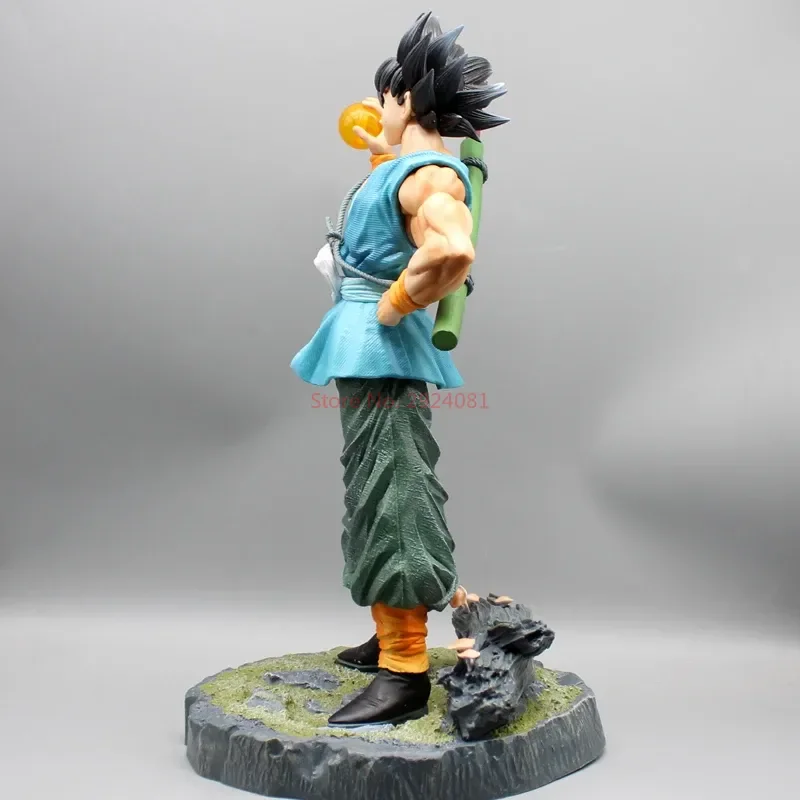Драконы Z шарики Gk Du Son Goku Аниме Фигурка счастливый смех с 4 звездами хрустальные шары из ПВХ коллекционные модели куклы игрушки подарки для мальчиков
