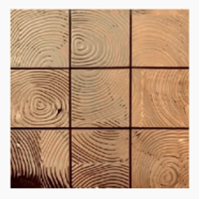 factory manufacture distributor retailer pvd coating square metallic mix laminated 201 304 316l stainless steel metal mosaic for