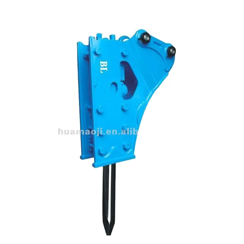 Excavator Mounted Fine Hydraulic Breaker Hammer Vibro Hammer with Core Components-Engine Chisel Construction Mining Industries