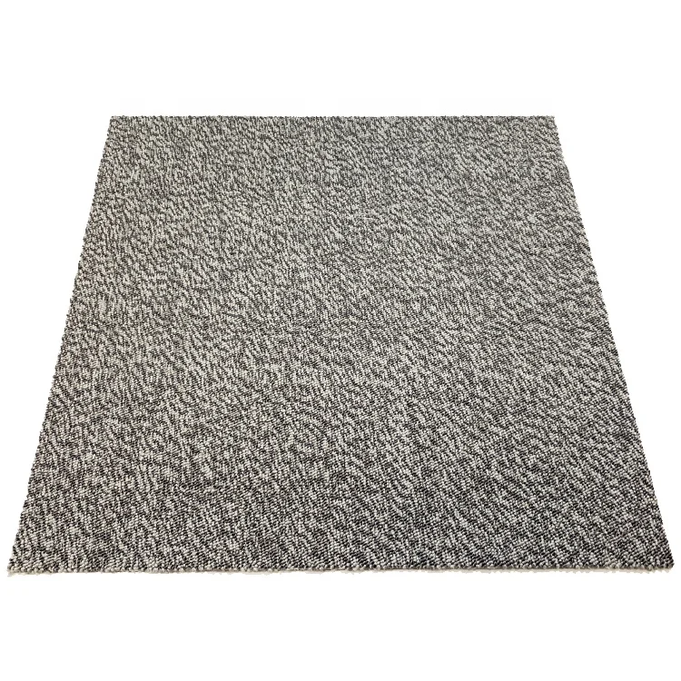 100% Polypropylene Square 50*50 Carpet Tiles Moisture Proof Building Flooring Decoration Office Carpet Tiles
