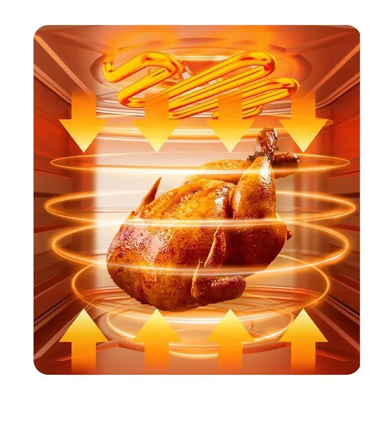 New Home Visual French Fry Oven Multi-Functional Automatic Electric Air Fryer Oil-Free New Generation Home Appliance
