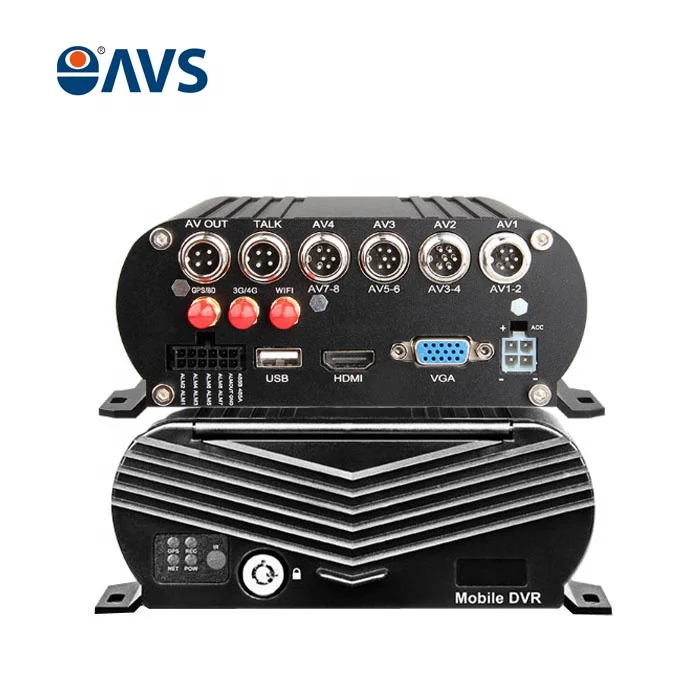 8CH WIFI 4G GPS 1080P Мобильный HDD и SD карта памяти MDVR для грузовика и автобуса CMSV6 система