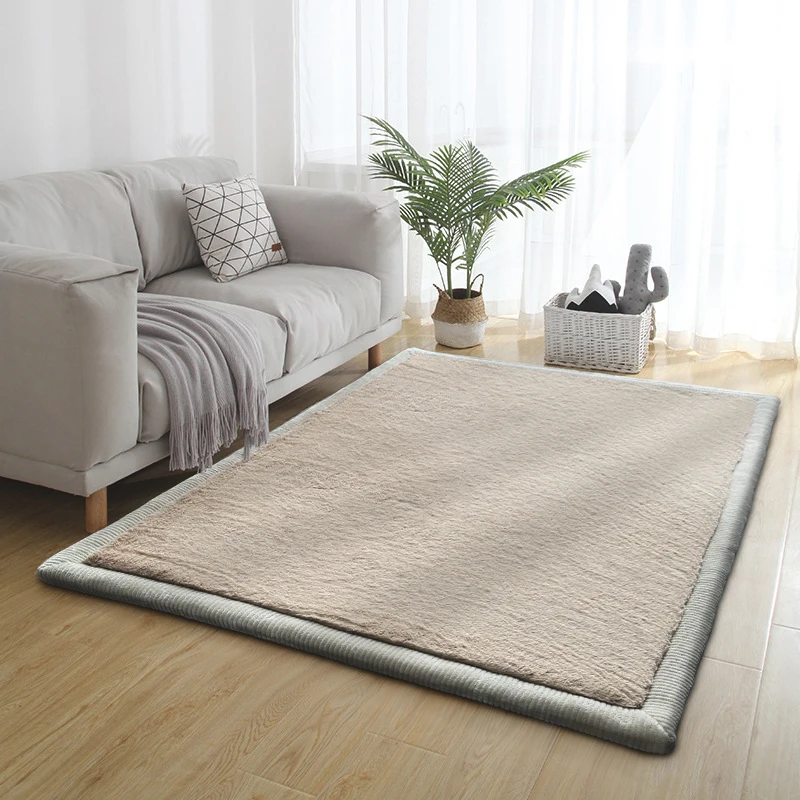 Wholesale White Faux Fur 4X6 Area Rugs and Carpets for Bedroom Bedside