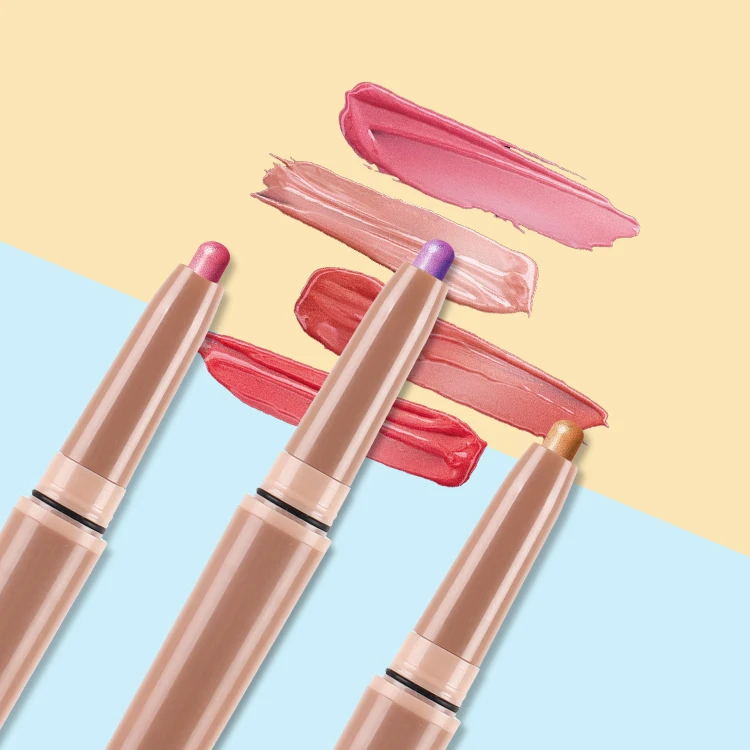 2024 High Quality Wholesale Luxury Organic Smoothing Moisturizing Vitamin Sweet Glam Tint Glow Lipstick glue Lip Glaze Pencil