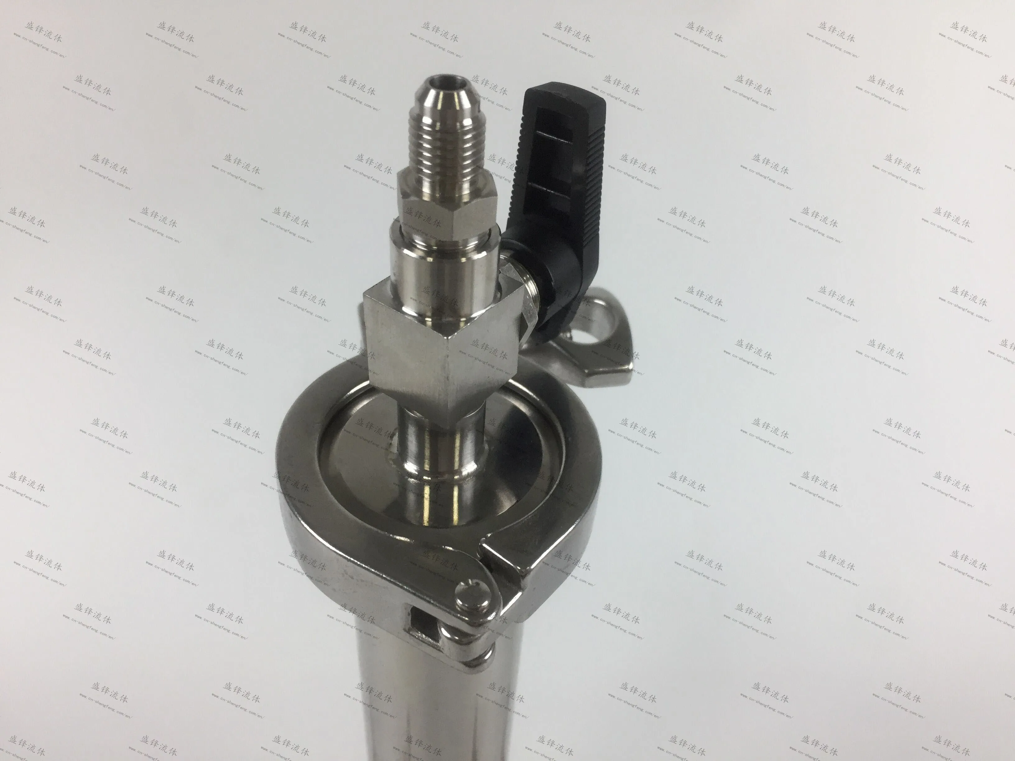 
90g SS304 CBD Extractor CO2 Pressure Extractor Kit Closed Column with Black Handle Valve BHO Extractor 