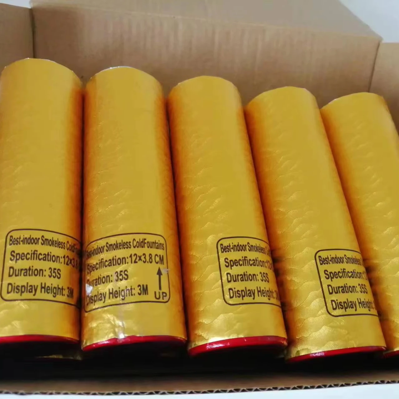 wholesale Fireworks & firecrackers wedding cold pyrotechnics fountain 3m60sinch morar tubes Fireworks Firing System For Party