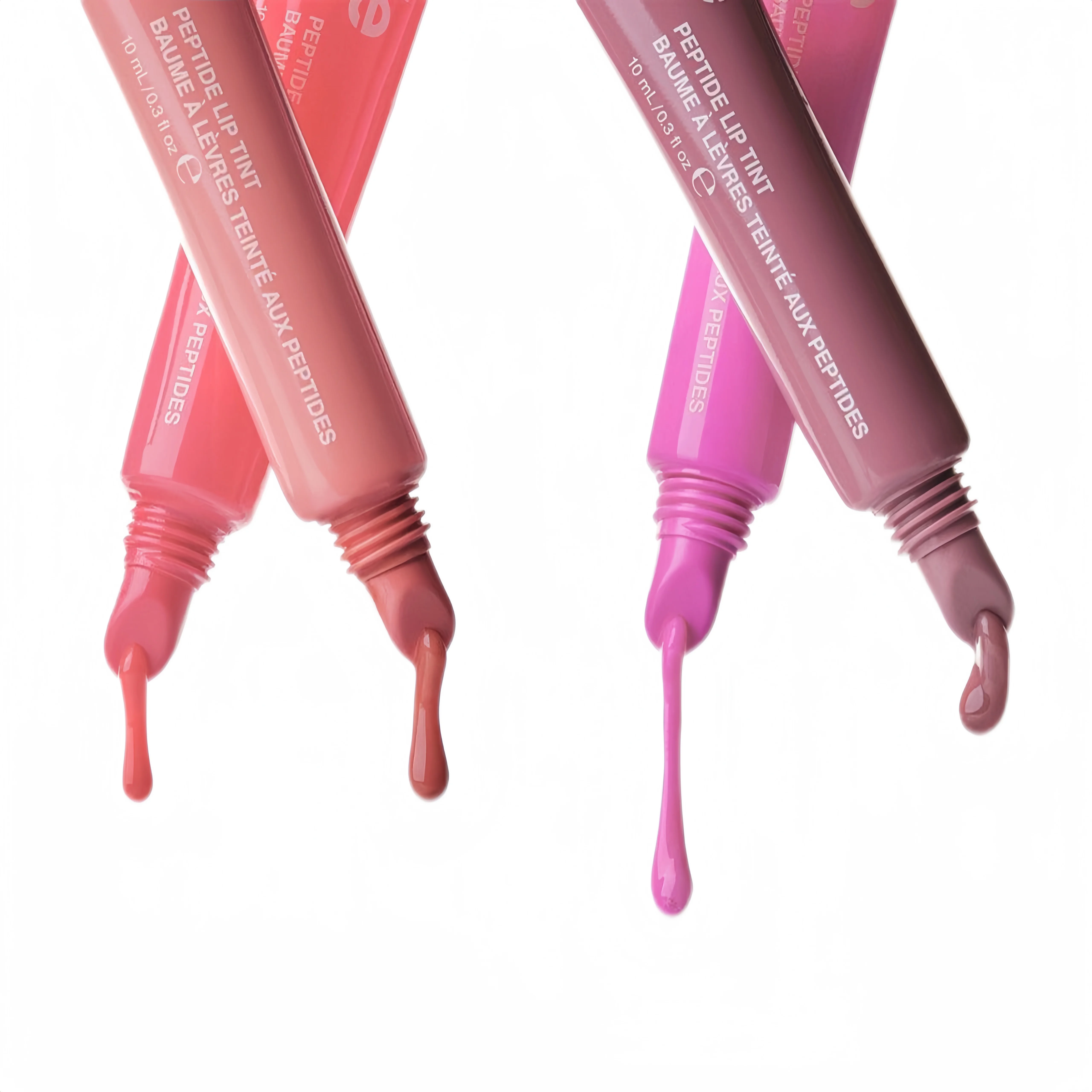 High Quality cherry lip glowy liquid tinted lip balm With spf PEPTIDE lip tint oil 2024 luxury lipgloss