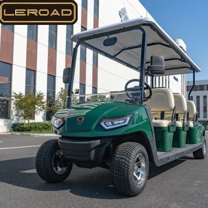 LEROAD New Customized 6 Seater Electric Golf Vehicle New Powered