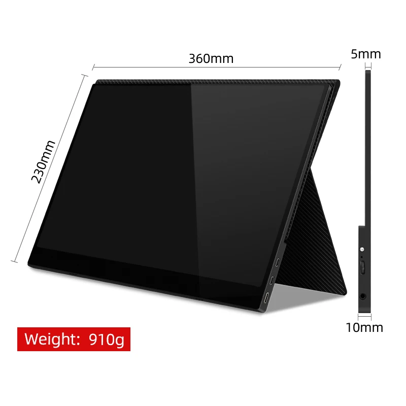 Intehill touch screen monitor 15.6 inch laptop monitor extension double monitor laptop for gaming