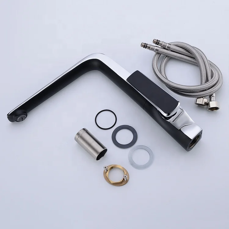 Modern China Factory Brass Hot and Cold Water Single Handle Sink Mixet Tap Kitchen Faucet