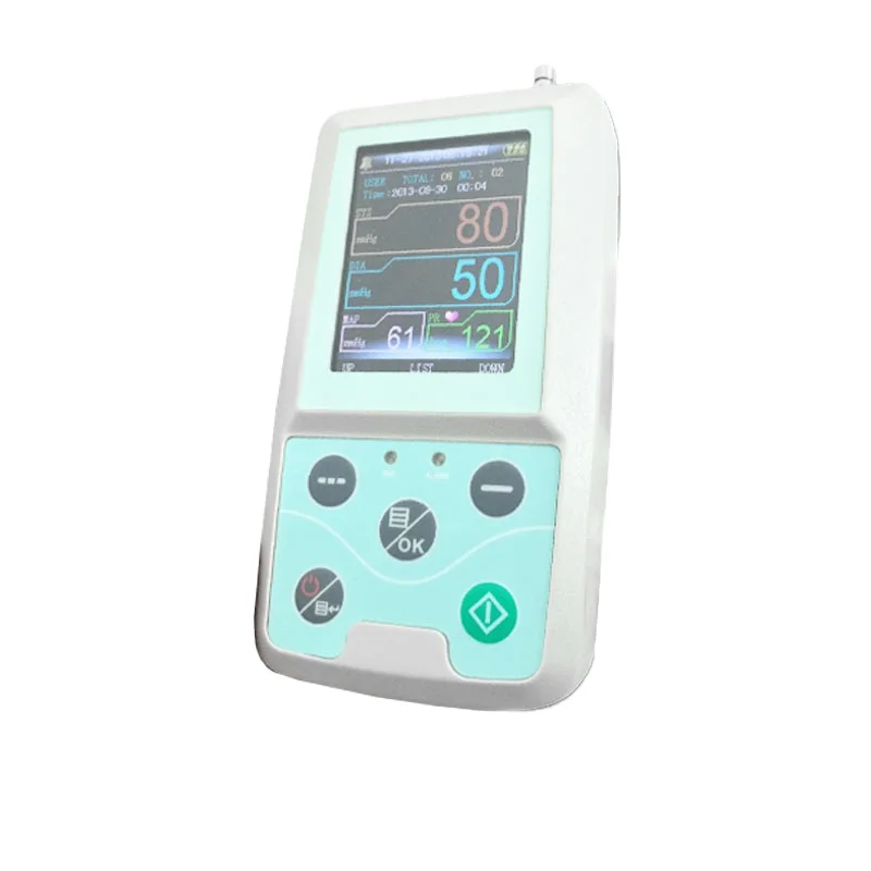 Meditech ECHO80 portable accurate handheld 24 hour holter blood pressure monitor bt