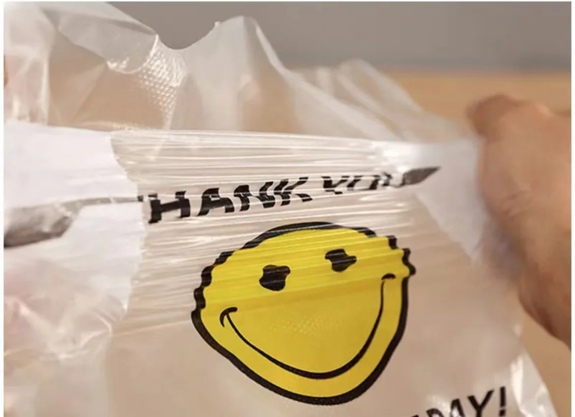 Plastic bag wholesale printed custom price plastic shopping market bag