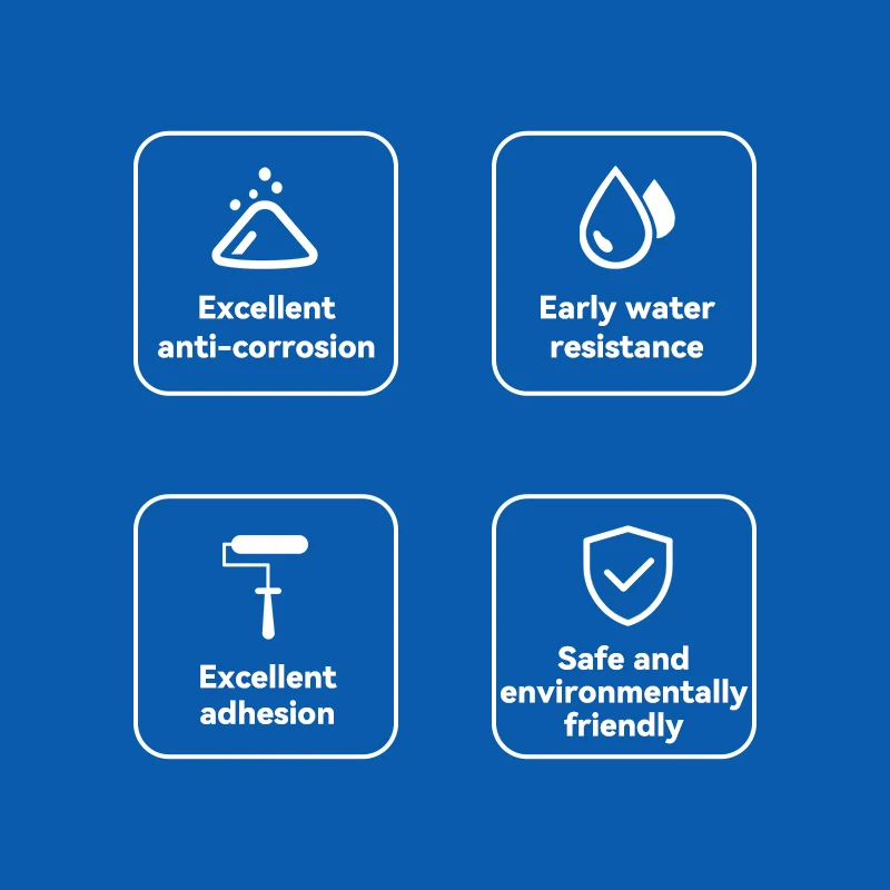 Two Gecco Strong Adhesive Steel Plate Two in one Water-based Anti-Corrosion Primer Industrial Paint