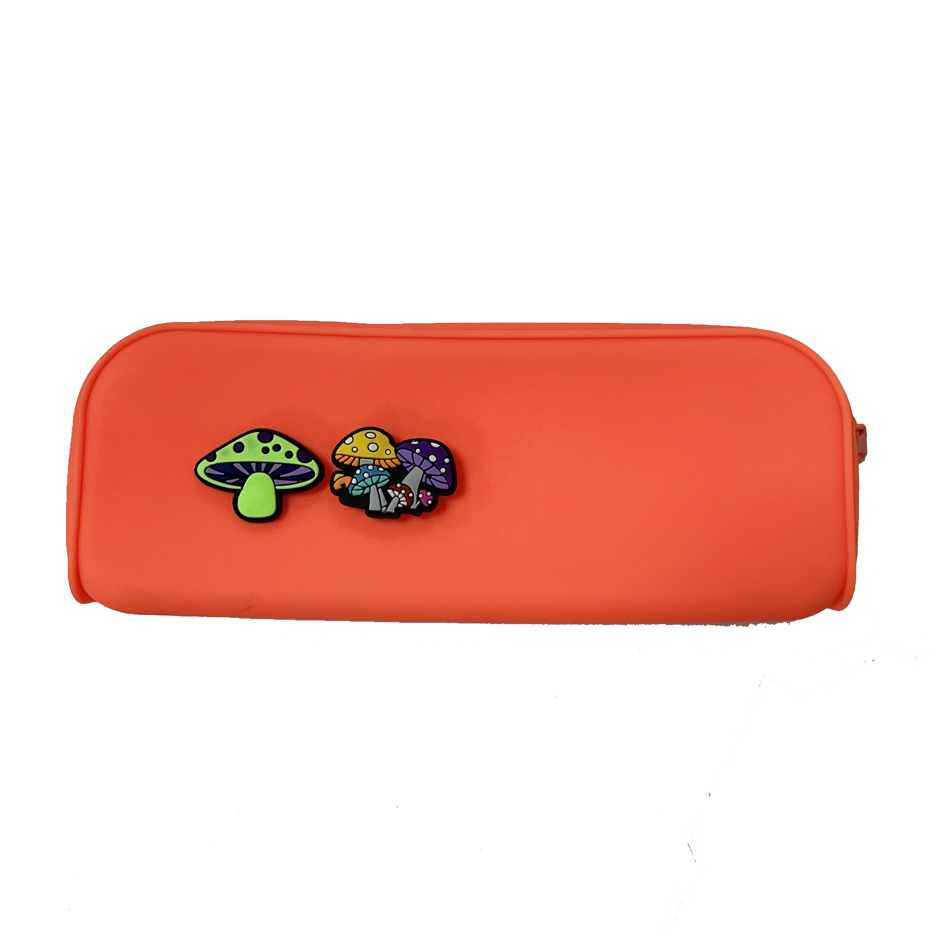 DIY  silicone  pencil case for school silicone pencil pouch
