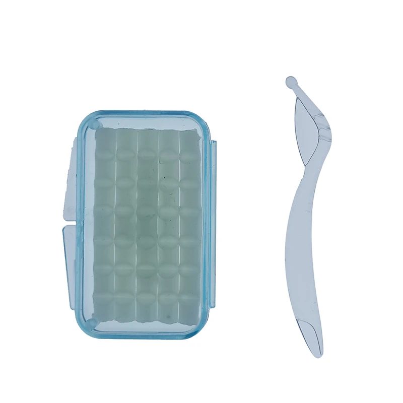 Хит продаж, красочный прорезанный Орто-воск, стоматологический ортодонтический воск с пластиковым резаком