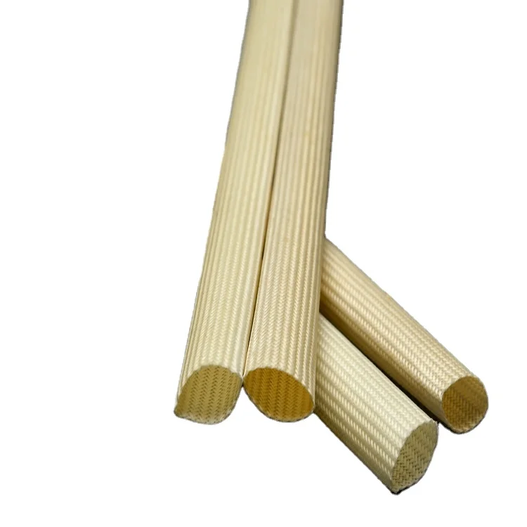 Fiberglass Sleeves Factory Price Wholesale Silicone Insulation Sleeving High Temperature Excellent Electrical Insulation CN;SHN