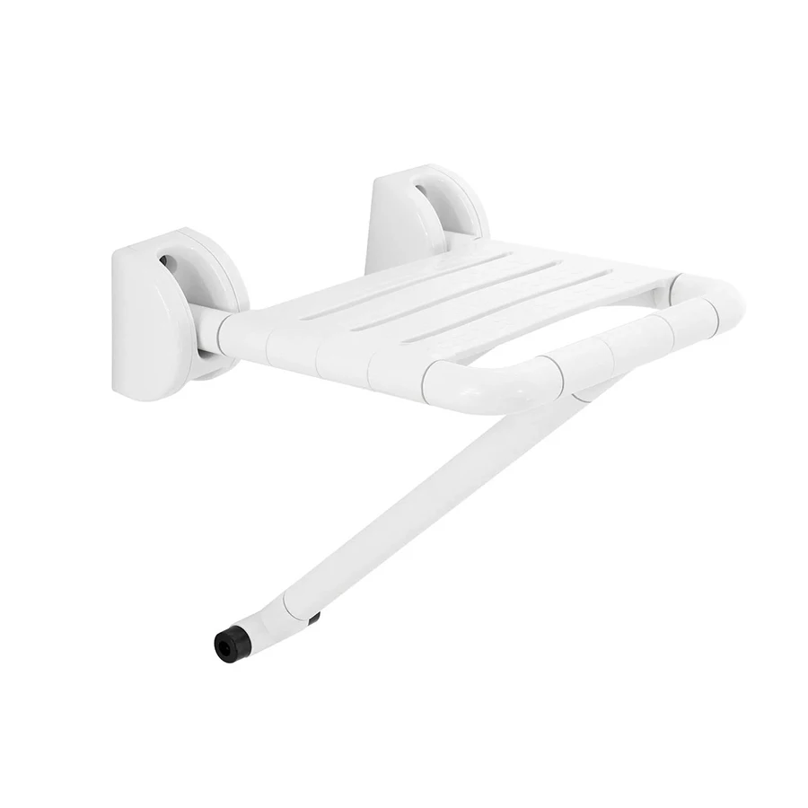 Bathroom Folding Stool  Wall Shower Seat  Anti Slip Disabled Toilet  Shower Wall Hanging Stool