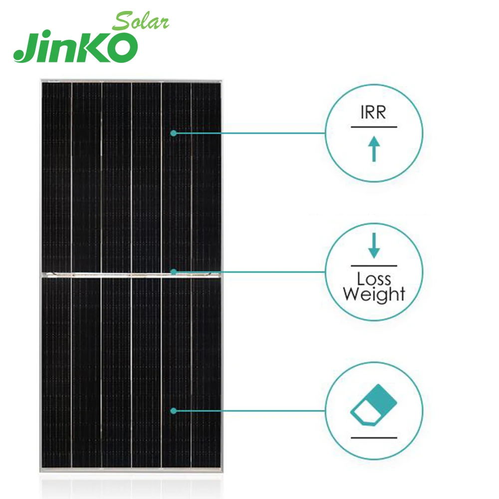 Cheap Jinko MBB HC Technology Tiger Pro 72 hc 540-560 Watt Mono Facial Module P Type Solar Panels , JKM 550M-72HL4 Solar panel//