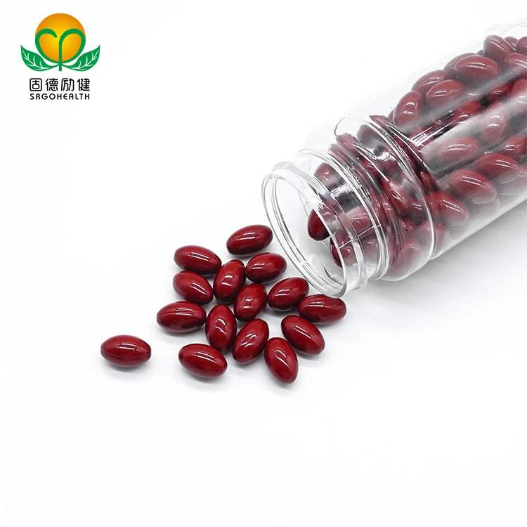 Low Price Food Supplement  Cheap Vegan Coenzyme Q10 Softgel Capsule