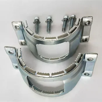Galvanized Type B Heavy Duty Pipe Clamps Cast Iron Pipe Grip Claw Collar clamp