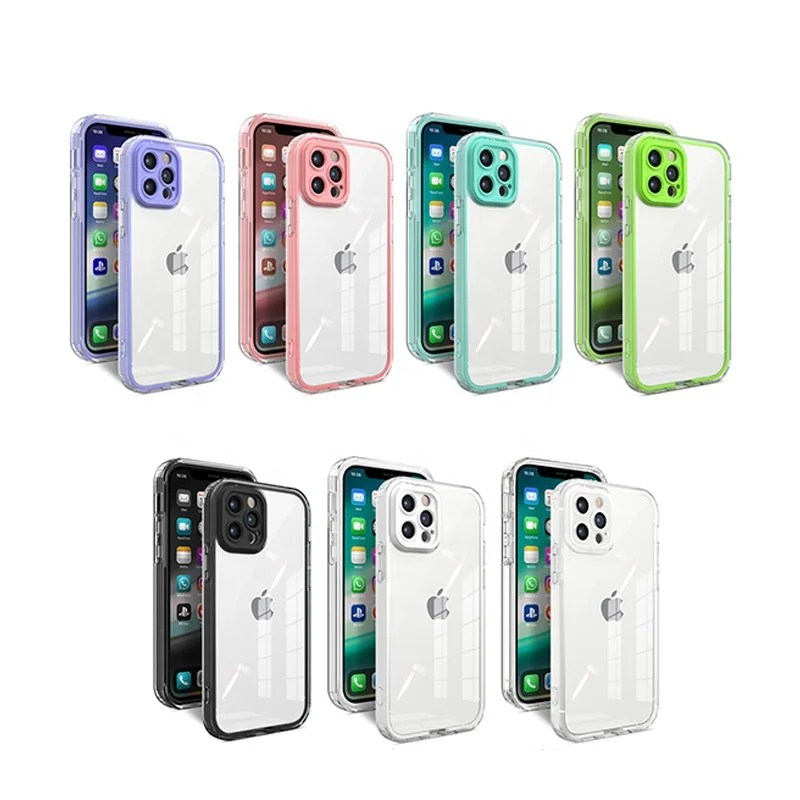 New Mobile Cover Clear Phone Cases Bulk Wholesale For Iphone 14 Pro Max Case For Women For Iphone 13Pro/13/14 Case Silicone