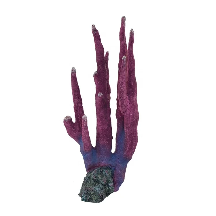 Factory wholesale aquarium resin ornaments fish tank artificial coral reef decoration