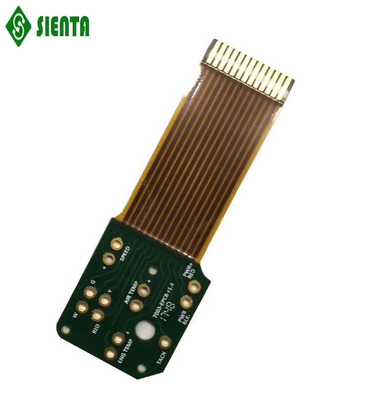 4 слоя Жесткий Гибкий pcb Жесткая гибкая печатная плата