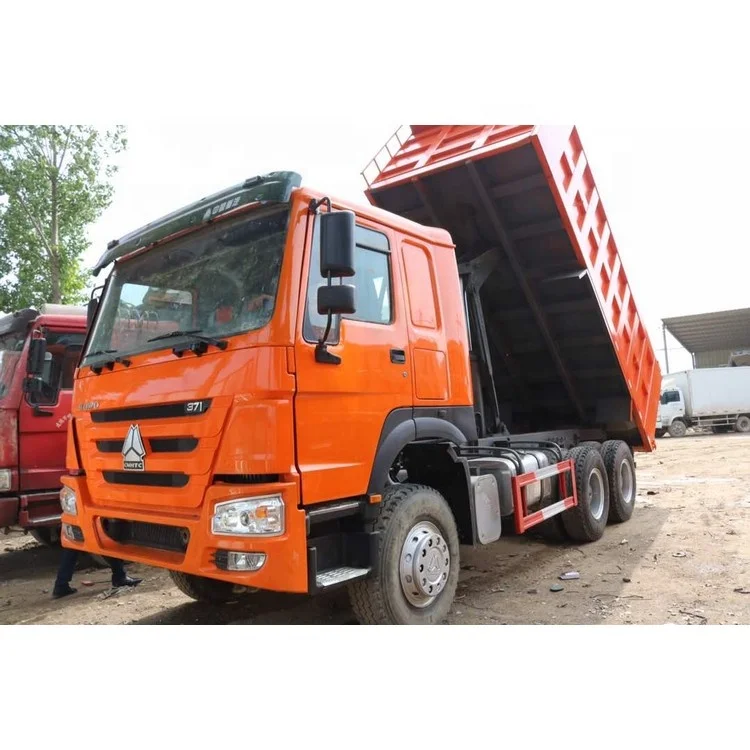 Chinese Manufacture Sinotruck Howo Dump Truck 6x4 Manual Transmission Used 371Tipper Truck For Sale