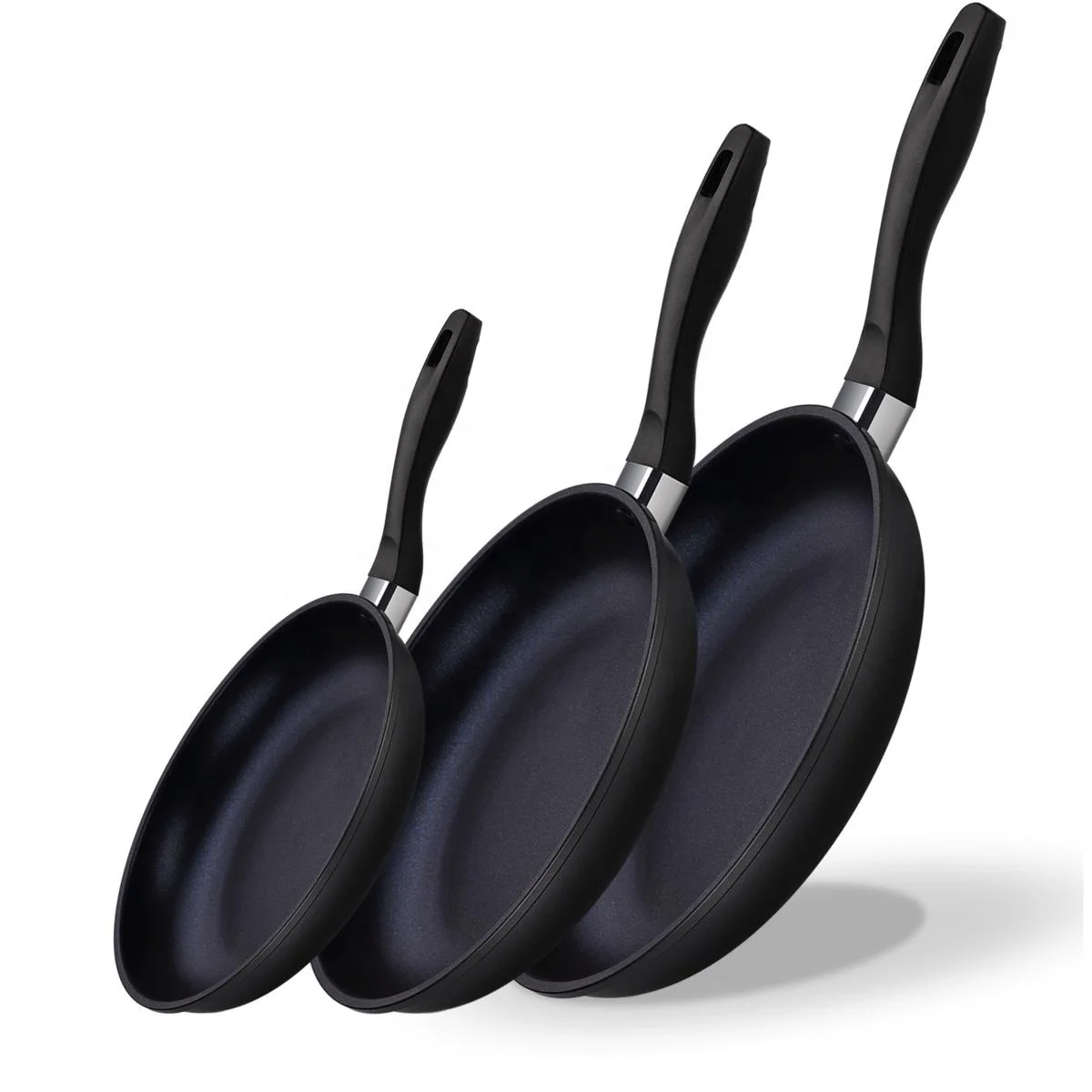 Forged Aluminium Nonstick Coating Frying Pan 3PCS  SKILLET  SET