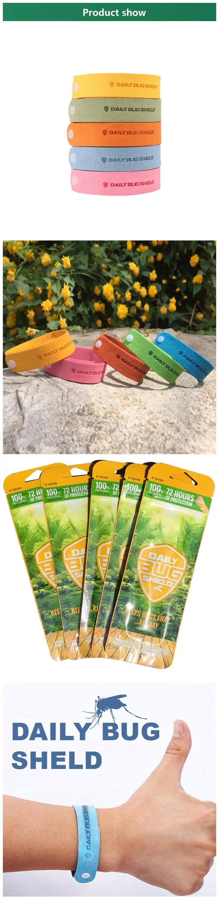 Bracelet Anti Mosquito Insect Bugs Repellent Repeller Wrist Bands Wristband dropshipping Mosquitoes Pest Control