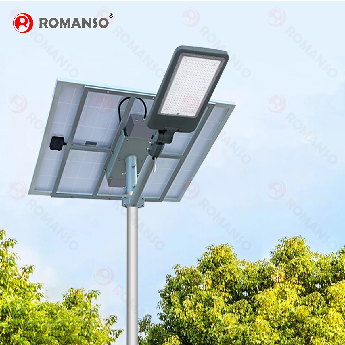 High lumen waterproof detection 60w 120w led motion sensor solar power lighting