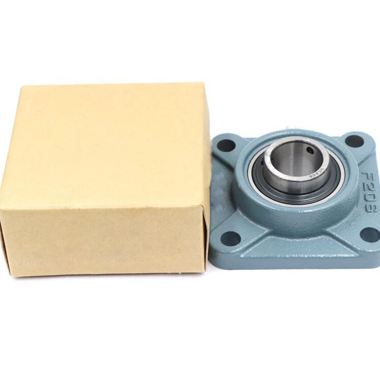 High quality cast iron ucf 207 204 206 208 205 210 209 pillow plummer block ball bearing units for agriculture machine