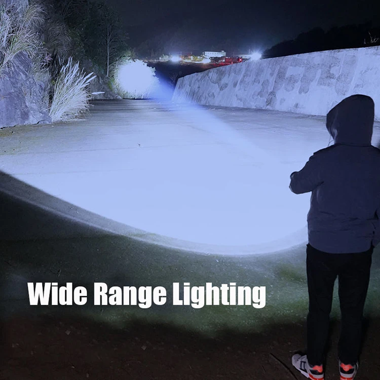 New Portable 3Led ABS Plastic Custom Mini Rechargeable Led Flashlight with Clip