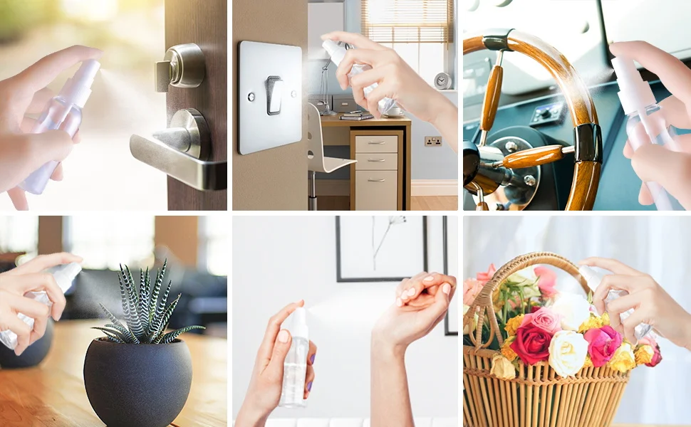 Perfume bottles wholesale, fine mist spray pump, oil mist sprayer, olive oil spray bottles 5ml 10ml 15ml 20ml 25ml 30ml-500ml