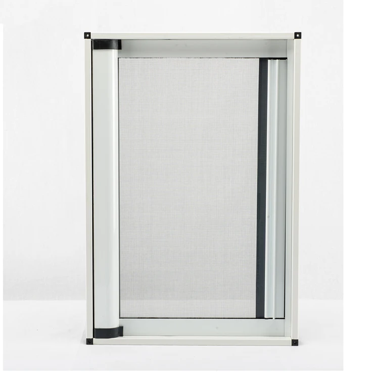 Оптовая продажа, роликовая противомоскитная сетка, алюминиевая рамка, стекловолокно, сделай сам, внутренняя дверь экрана