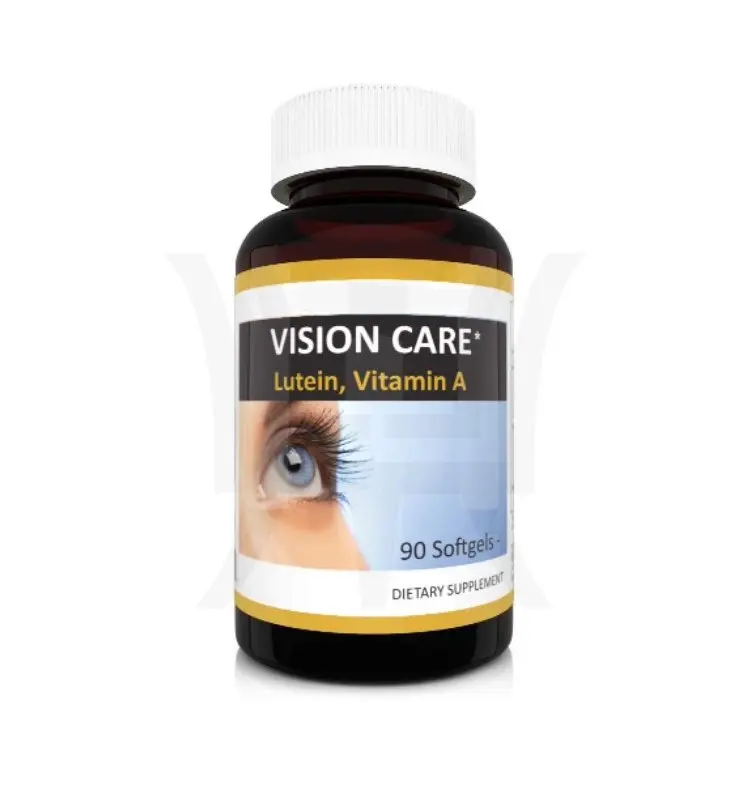 Vision Care Softgels With Lutein & Vitamin A Eye Health Products 500mg 90 counts