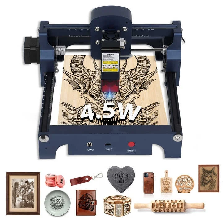 Mini portable iPhone wireless control laser marking etching back glass engraving machine