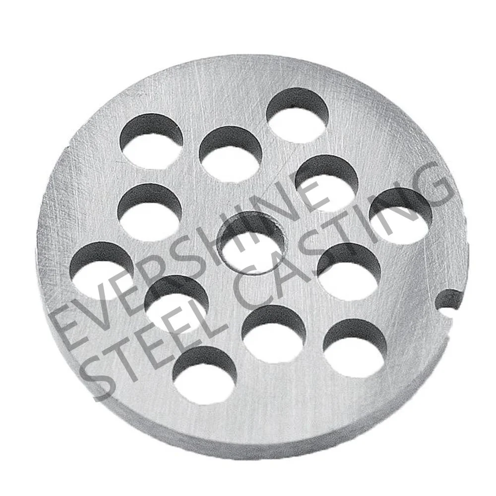 High quality factory whole sale stanless steel commerical meat grinder mincer plate accessories