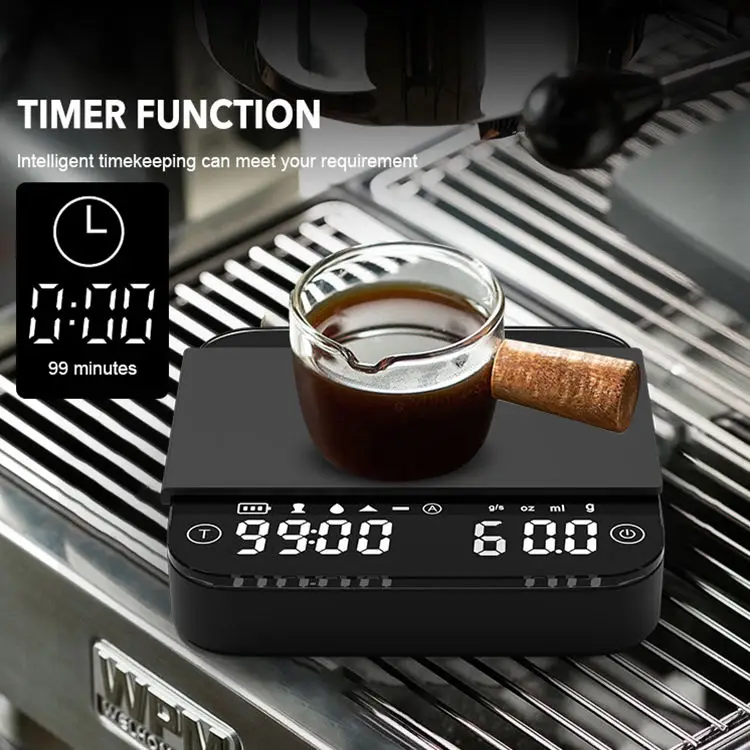mini digital coffee scales Smart Coffee Scale Electronic Digital Kitchen coffee scale with timer machine