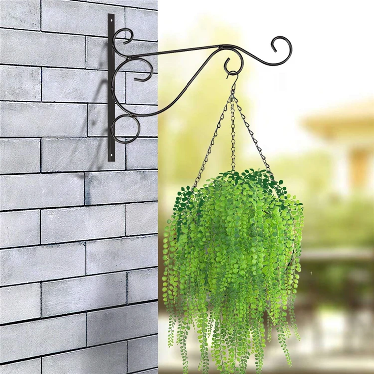 3 Pack 12 Inch Metal Hanging Basket Wholesale With Hooks Baskets Indoors Or Outdoors 10 Pieces Of Rattan Piece