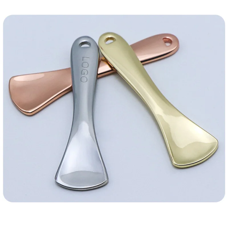 best selling face rose gold facial mask brush with spoon cosmetic cream jar with spatula beauty