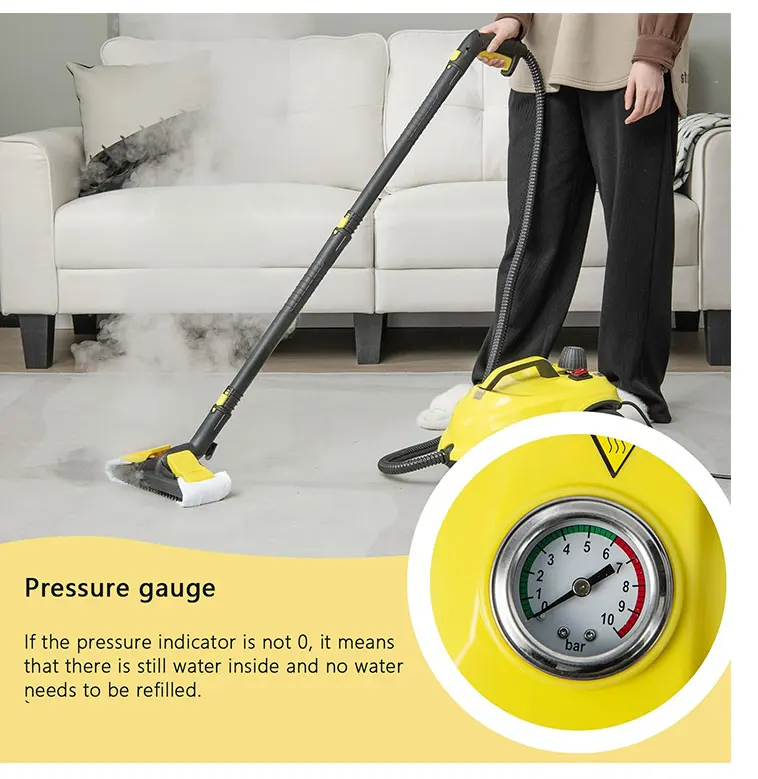 Steam Cleaner 2000W Multipurpose Steam Cleaner for Home Use 5.0 BAR High-Pressure Steam Cleaner Machine for Car