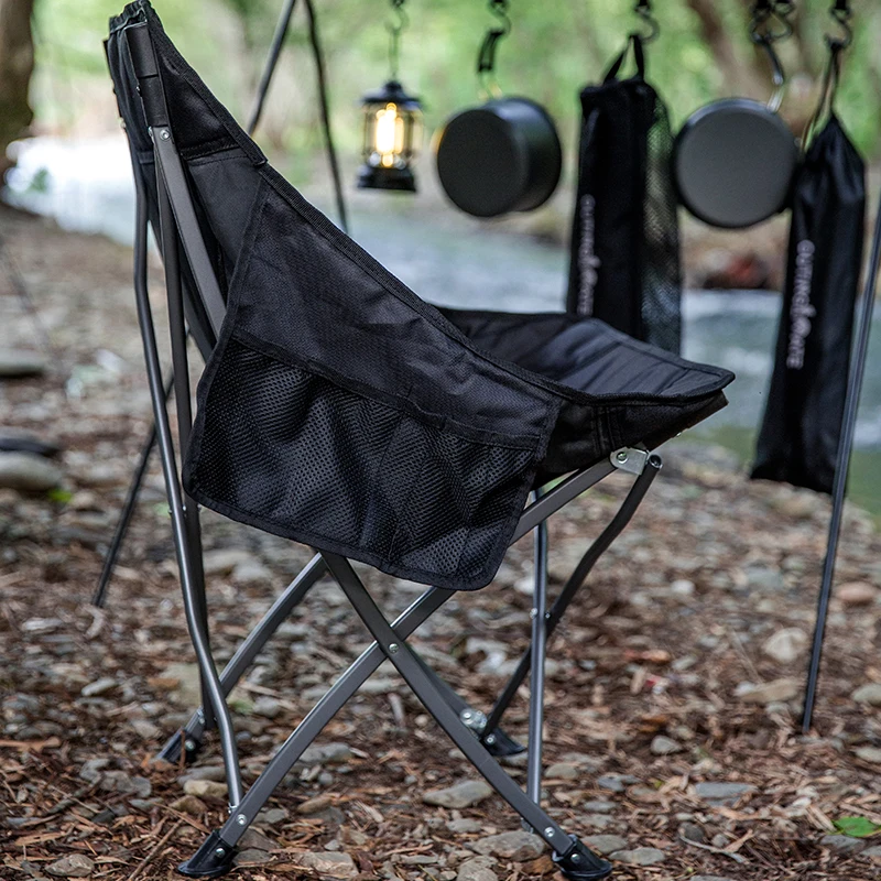 OUTINGMATE Assurance Patio Garden Convenient Ultralight Picnics portable Beach Outdoor camping fishing moon Folding Chairs