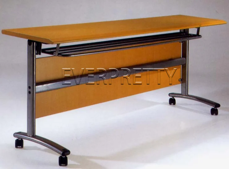 College Classroom Furniture Folding Table Training Institution Student Movable Desk for Sales