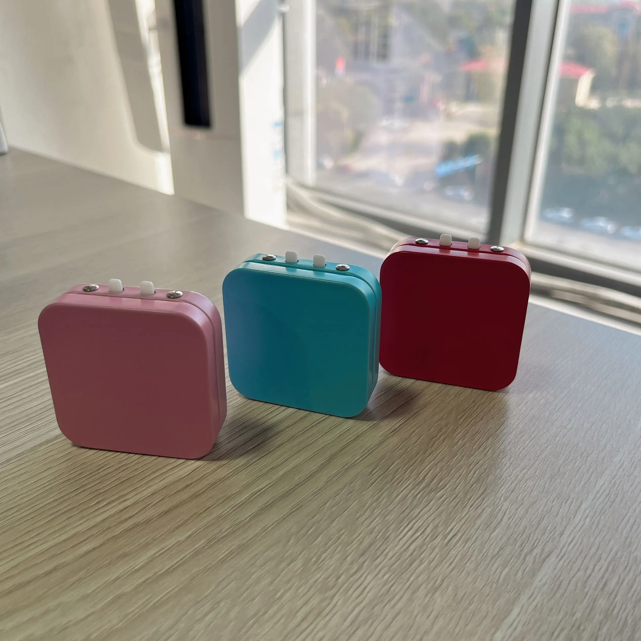 Custom Logo Child Resistant Round Storage Tins Custom 100% Recyclable Micro Pack Rolling Tin Container Metal Tin Box with CR Lid