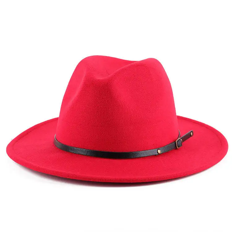 Шляпа Женская шерстяная с широкими полями, на осень/зиму