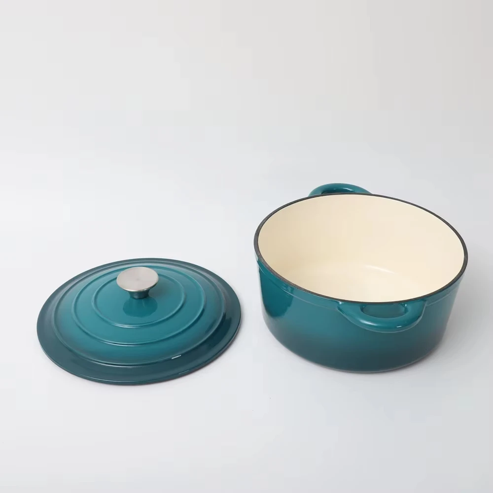 Cooking pots best quality Chinese non-stick enamel cast iron casserole for home restaurant cookware